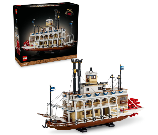 LEGO Ideas 21356 Parowiec rzeczny - 1342321 - zdjęcie 2